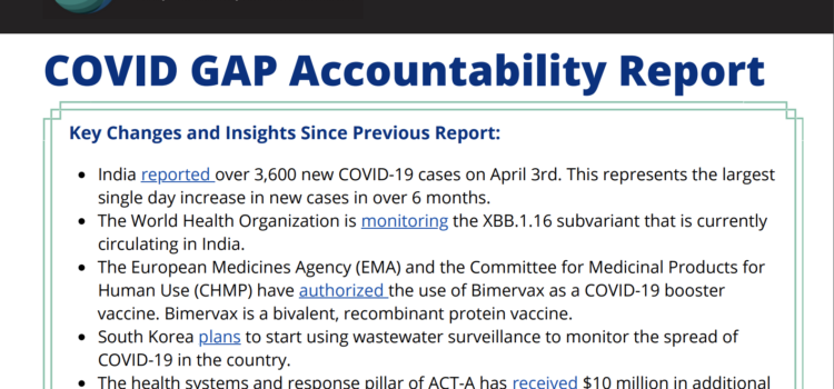COVID GAP Accountability Report, Issue 23