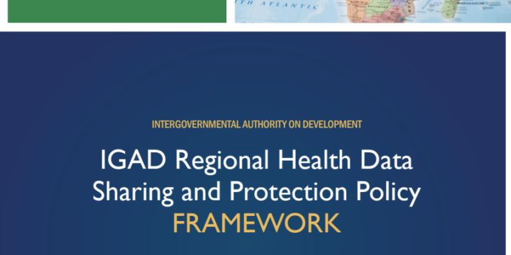 IGAD Regional Health Data Sharing and Protection Policy Framework